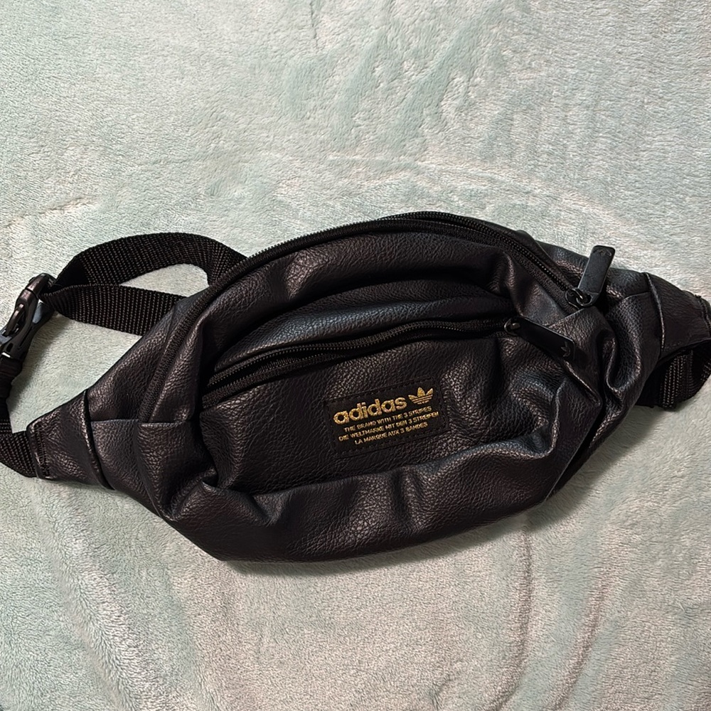 Leather Adidas Belt Bag